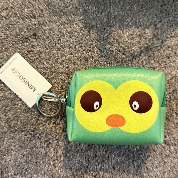 Miniso Life accessory lot wallet, zippered keychain coin purse, mini purses - Picture 6 of 12